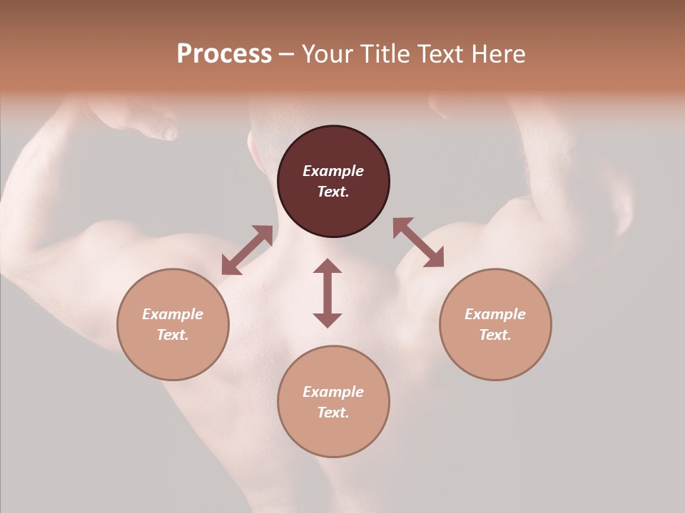 Macho Strength Guy PowerPoint Template