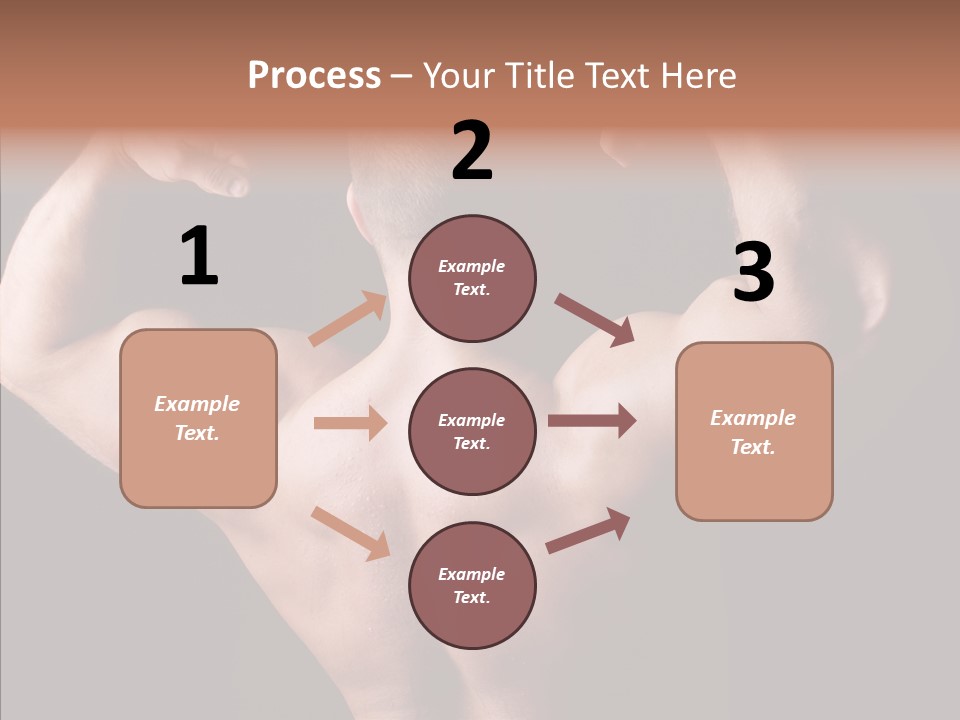 Macho Strength Guy PowerPoint Template