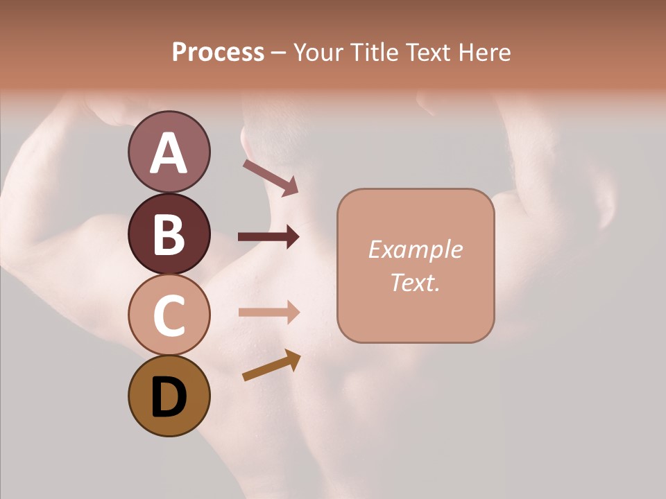 Macho Strength Guy PowerPoint Template
