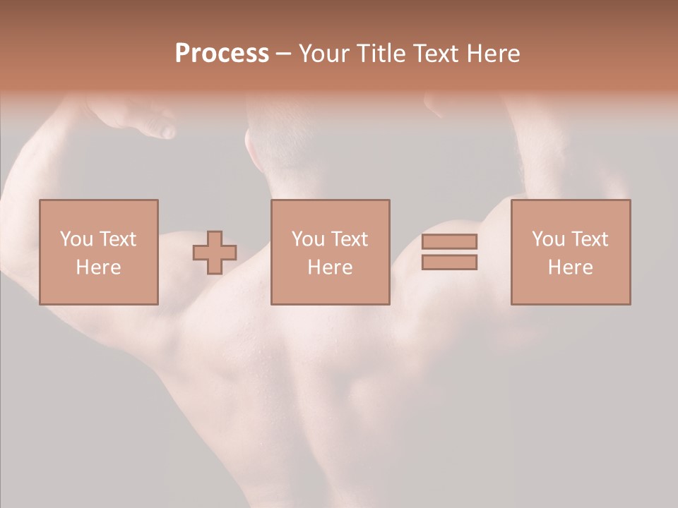 Macho Strength Guy PowerPoint Template