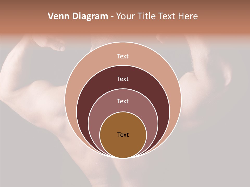 Macho Strength Guy PowerPoint Template
