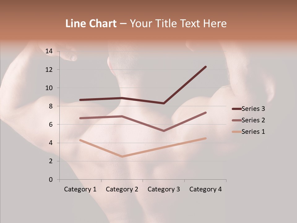 Macho Strength Guy PowerPoint Template