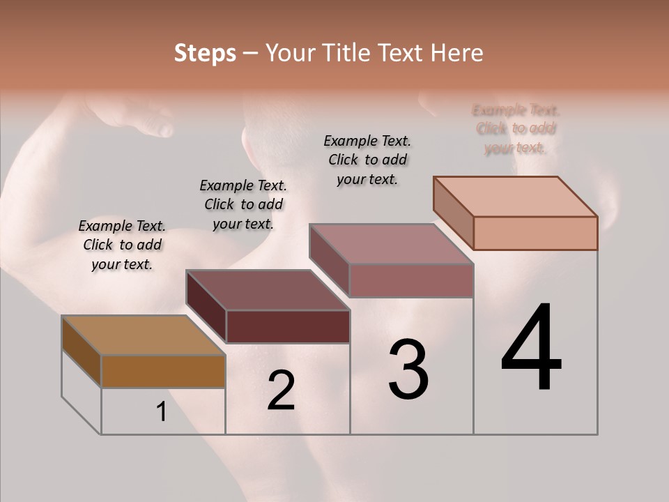 Macho Strength Guy PowerPoint Template