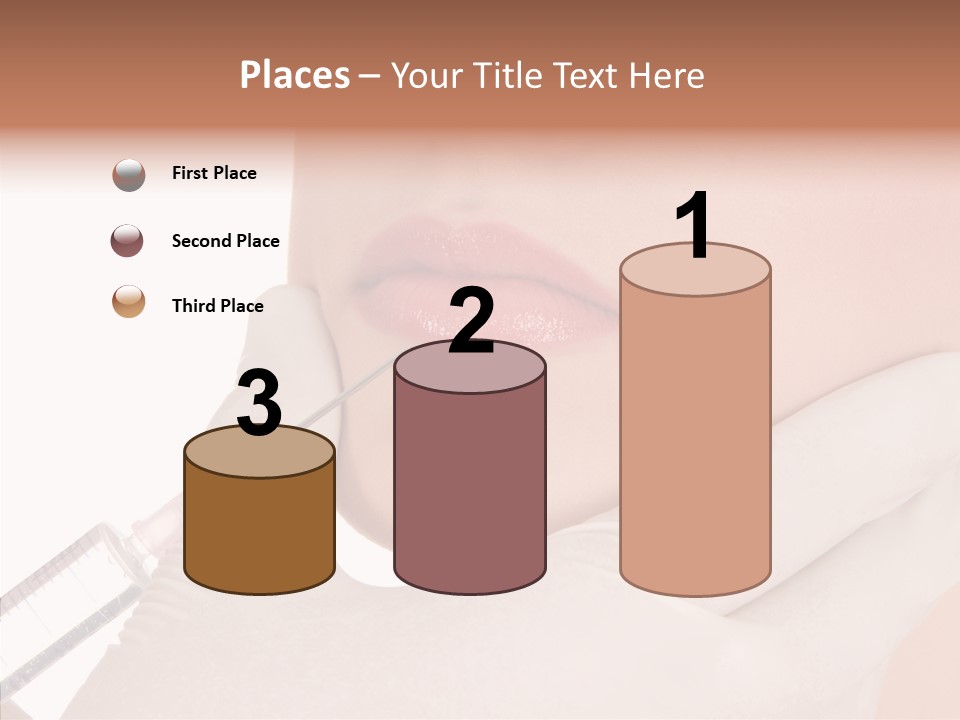 Aesthetic Lips Rejuvenation PowerPoint Template