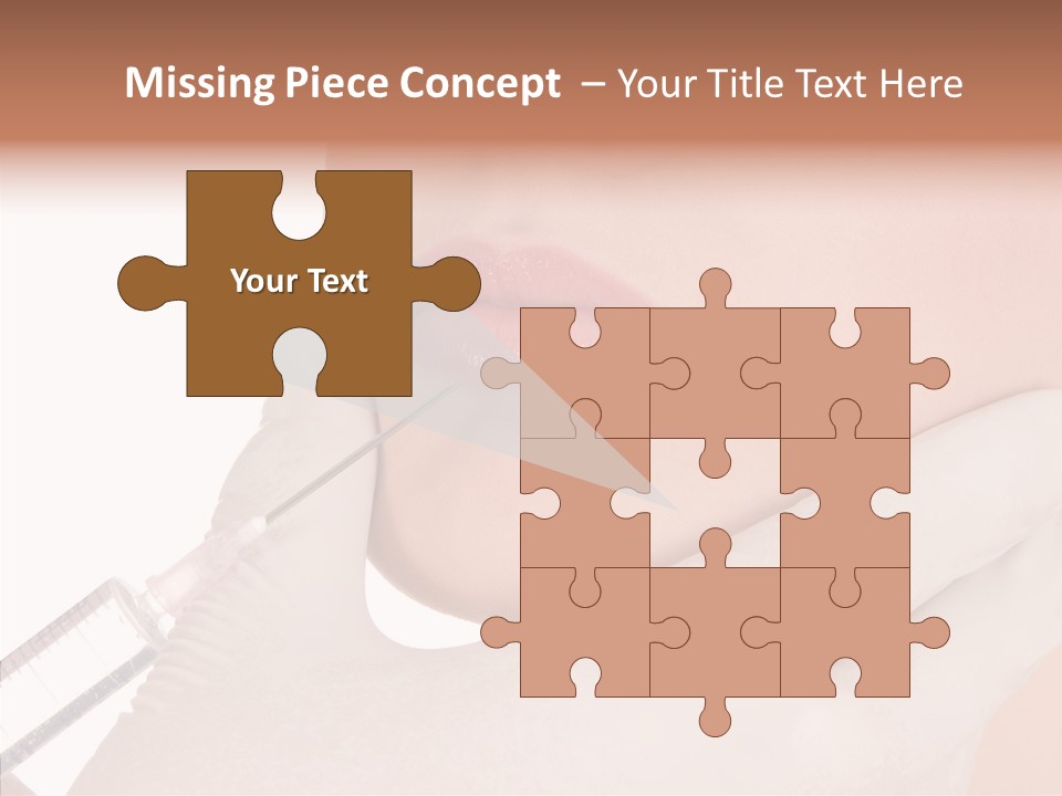 Aesthetic Lips Rejuvenation PowerPoint Template