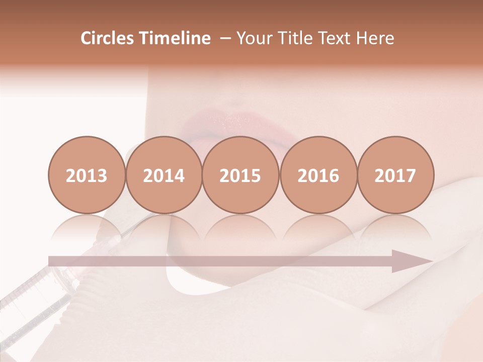 Aesthetic Lips Rejuvenation PowerPoint Template