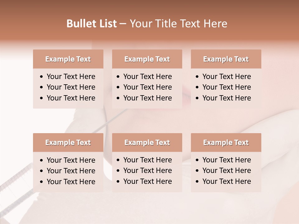 Aesthetic Lips Rejuvenation PowerPoint Template