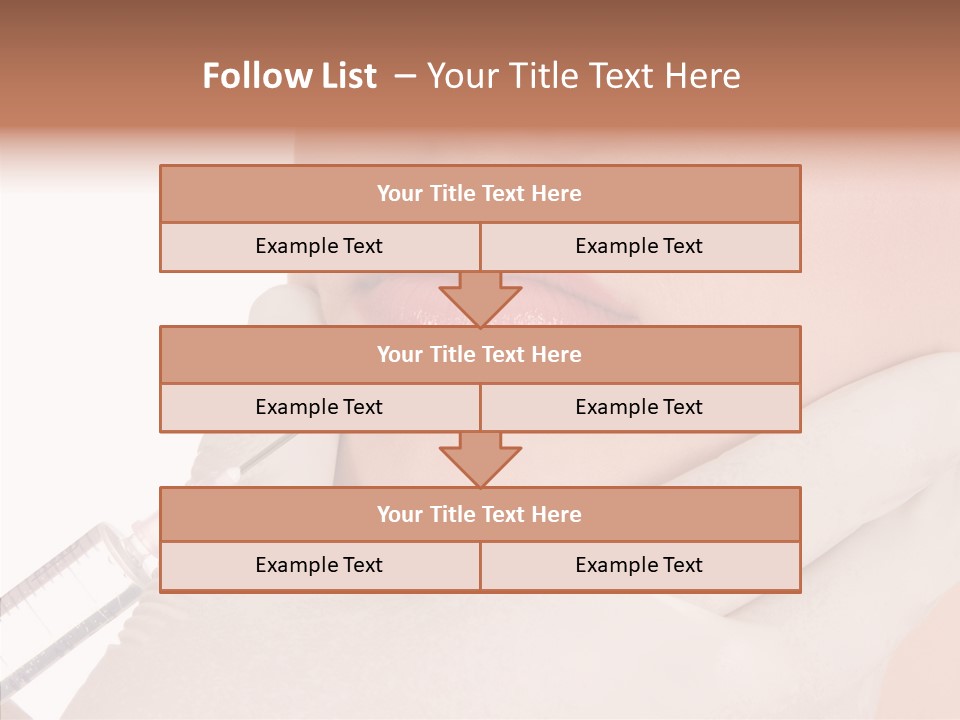 Aesthetic Lips Rejuvenation PowerPoint Template