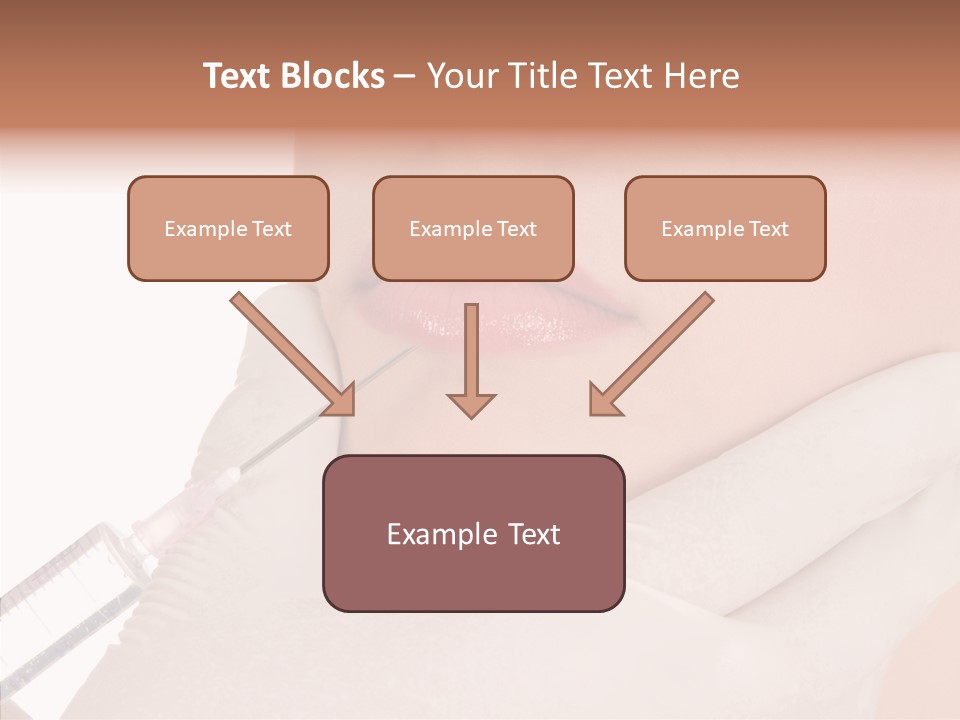 Aesthetic Lips Rejuvenation PowerPoint Template