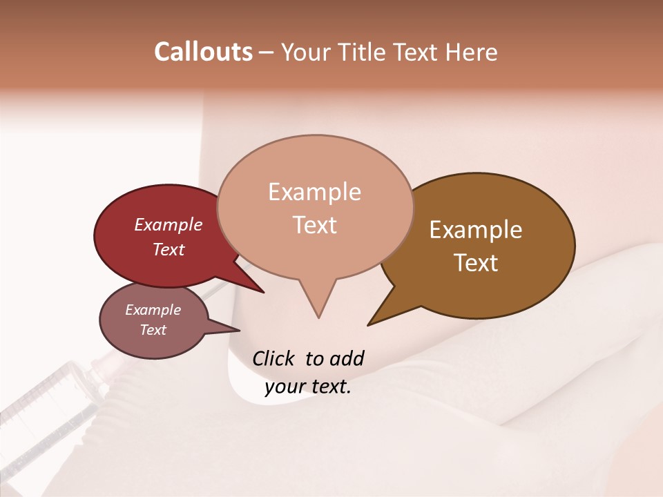 Aesthetic Lips Rejuvenation PowerPoint Template