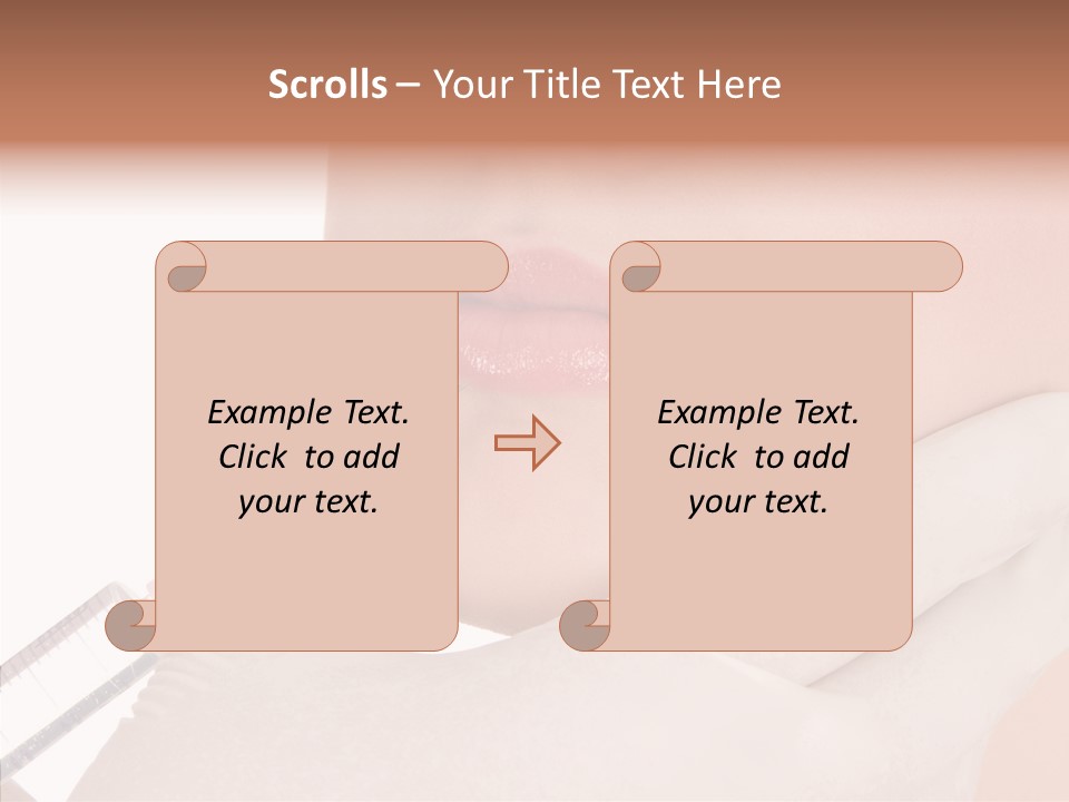 Aesthetic Lips Rejuvenation PowerPoint Template