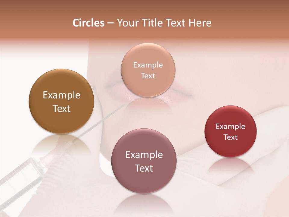 Aesthetic Lips Rejuvenation PowerPoint Template