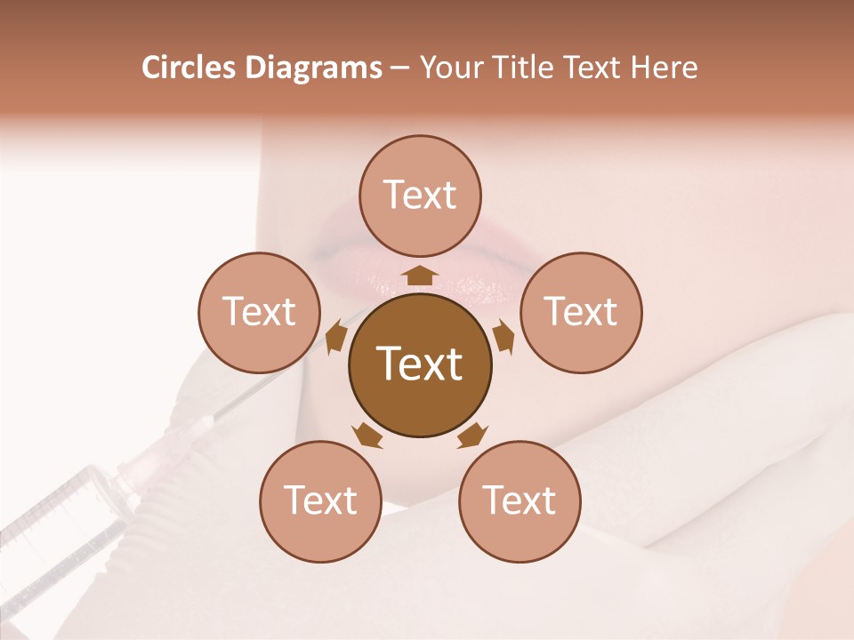 Aesthetic Lips Rejuvenation PowerPoint Template