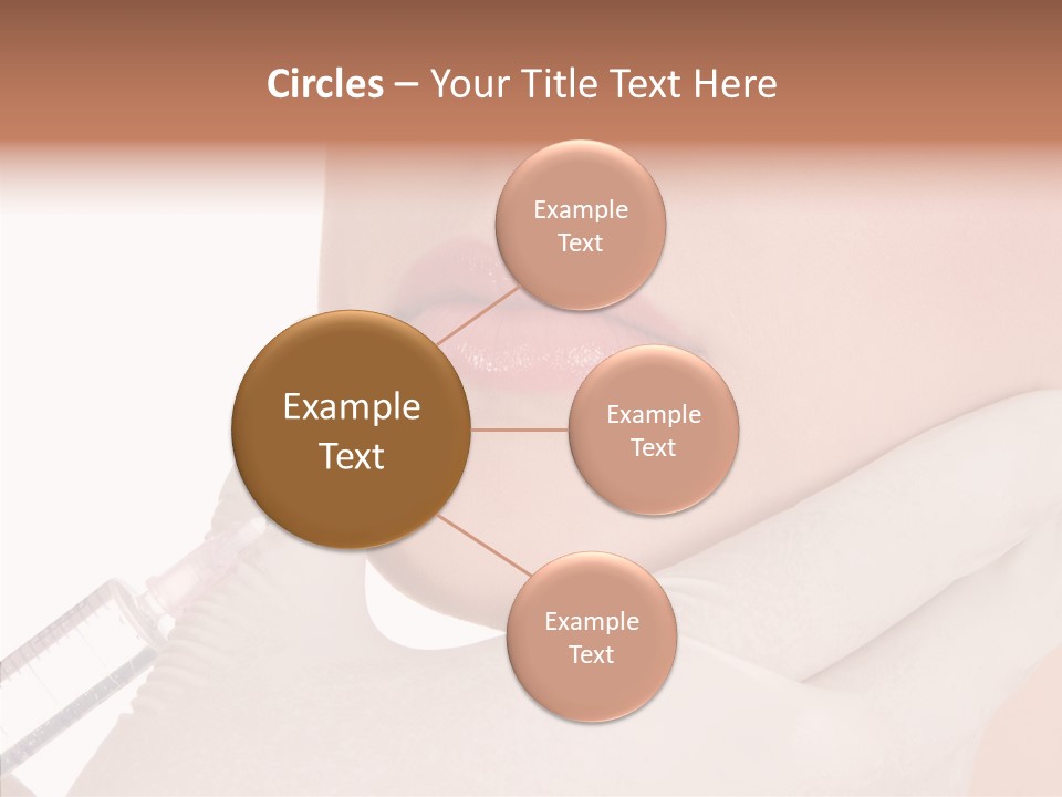 Aesthetic Lips Rejuvenation PowerPoint Template