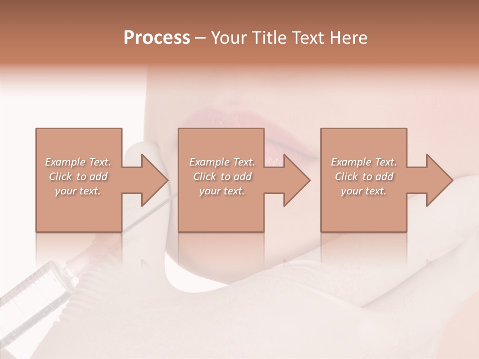 Aesthetic Lips Rejuvenation PowerPoint Template