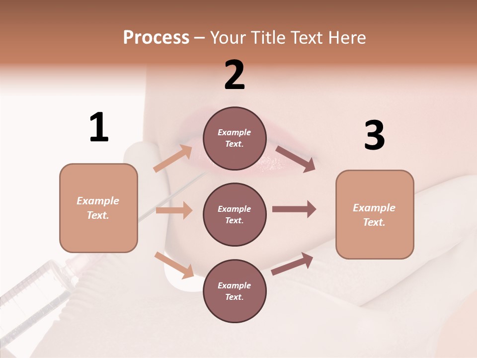 Aesthetic Lips Rejuvenation PowerPoint Template