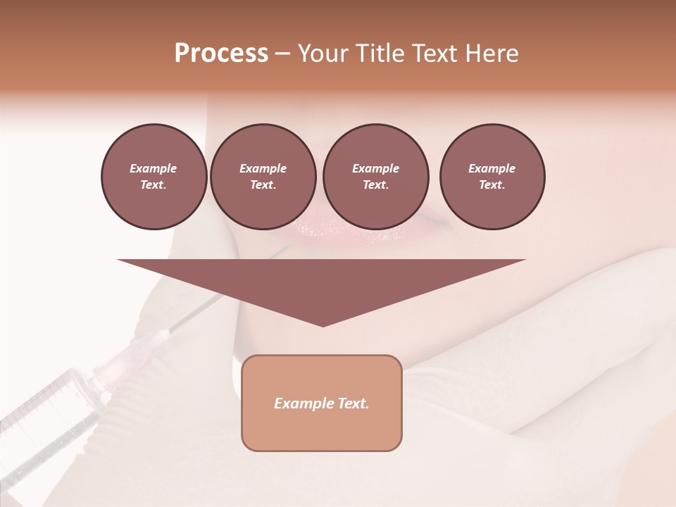 Aesthetic Lips Rejuvenation PowerPoint Template