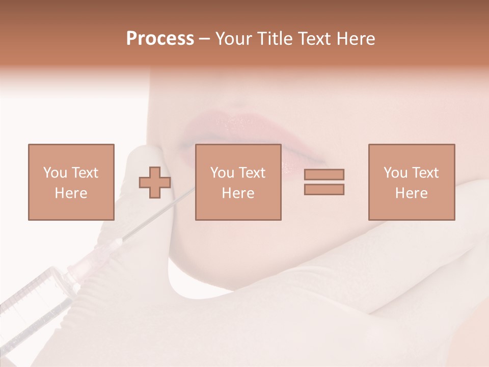 Aesthetic Lips Rejuvenation PowerPoint Template