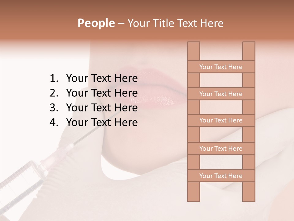 Aesthetic Lips Rejuvenation PowerPoint Template