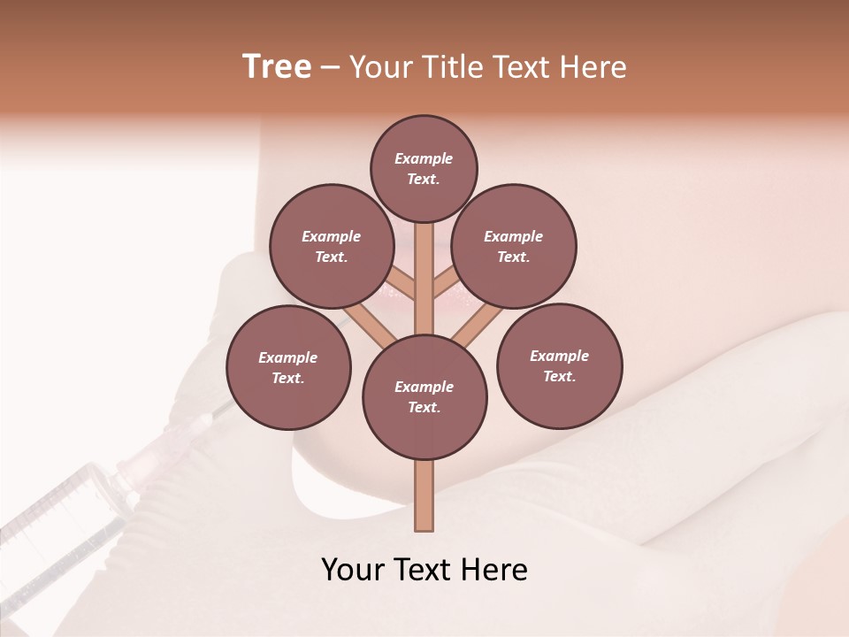 Aesthetic Lips Rejuvenation PowerPoint Template