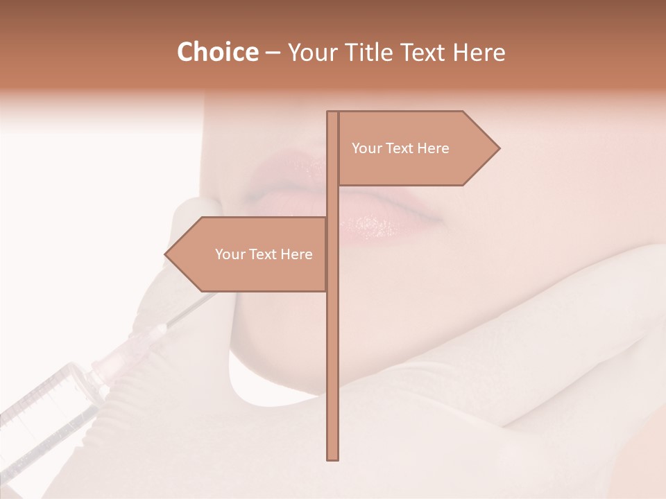 Aesthetic Lips Rejuvenation PowerPoint Template