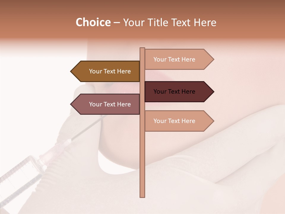 Aesthetic Lips Rejuvenation PowerPoint Template