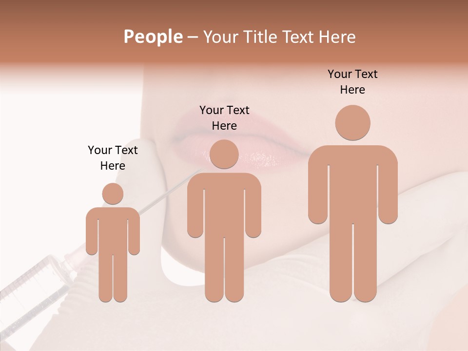 Aesthetic Lips Rejuvenation PowerPoint Template