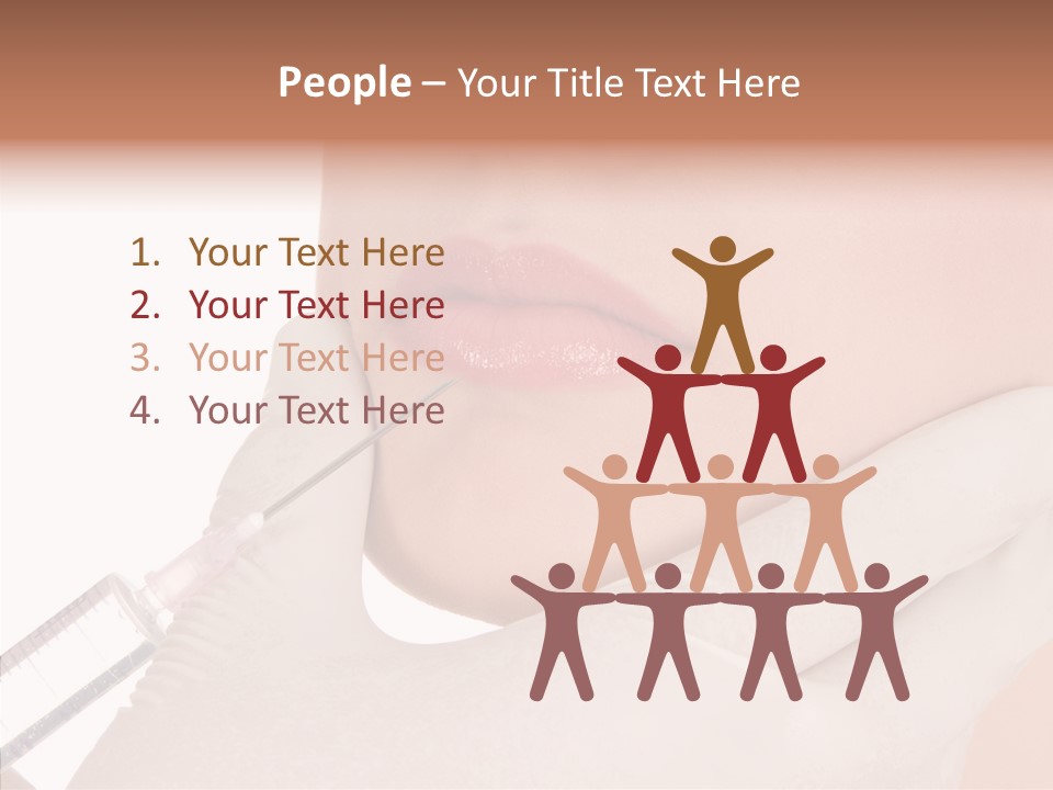 Aesthetic Lips Rejuvenation PowerPoint Template