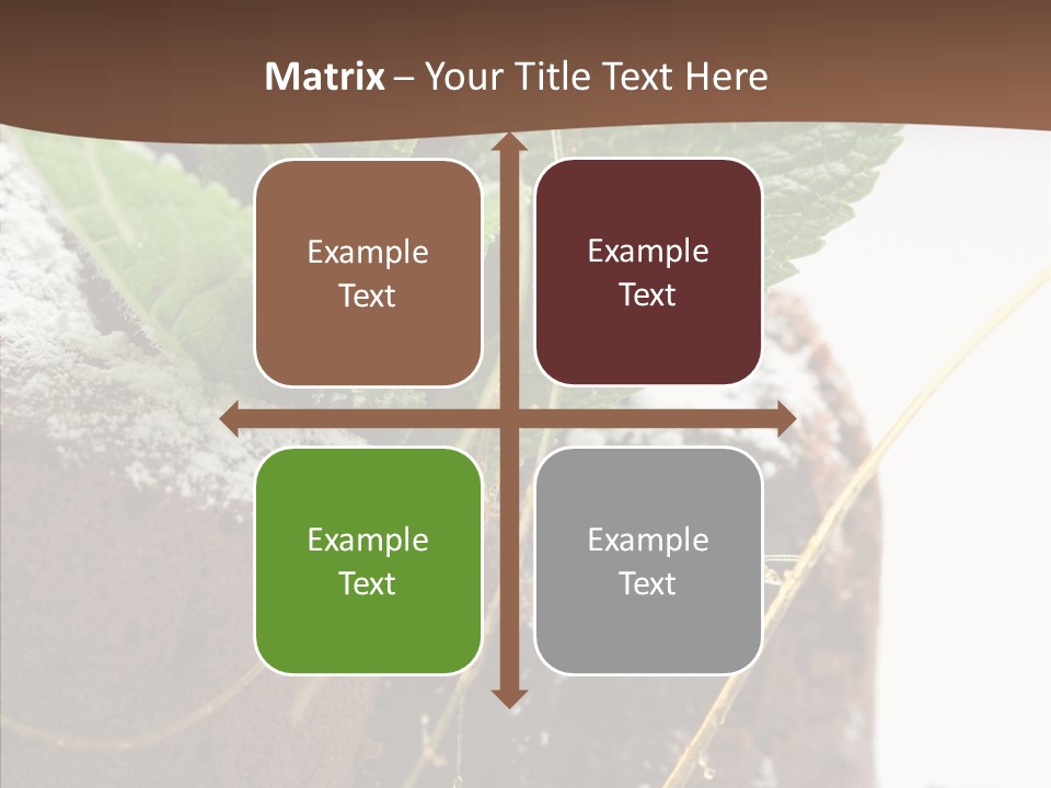 Leave Treat Dish PowerPoint Template