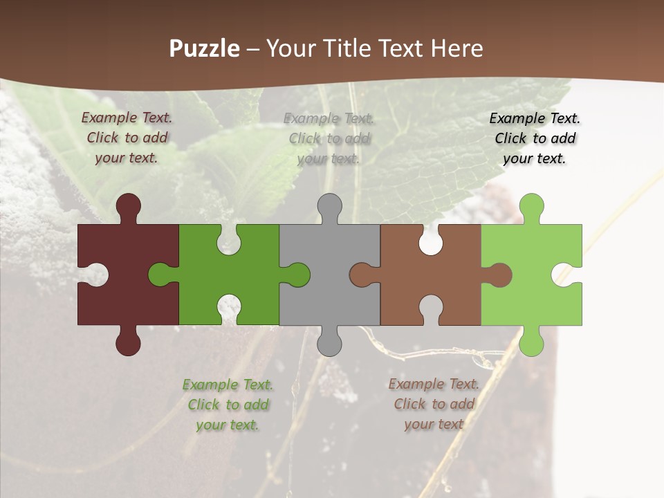 Leave Treat Dish PowerPoint Template