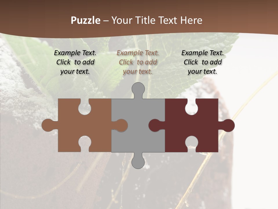 Leave Treat Dish PowerPoint Template