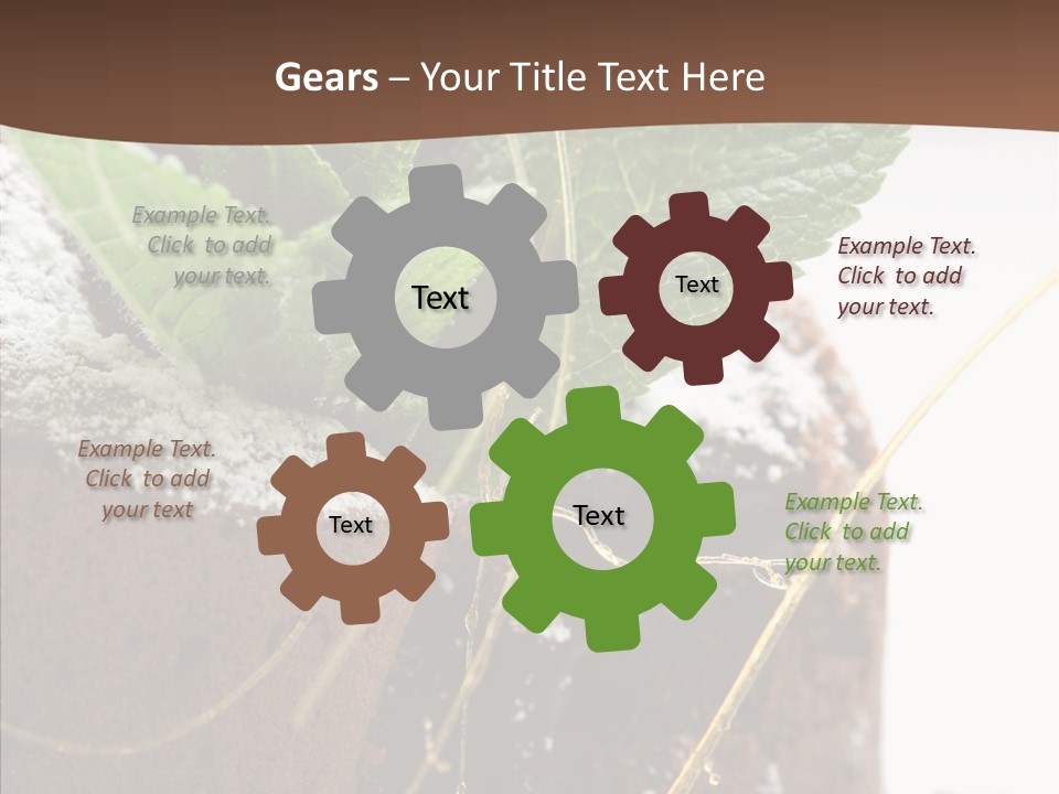 Leave Treat Dish PowerPoint Template