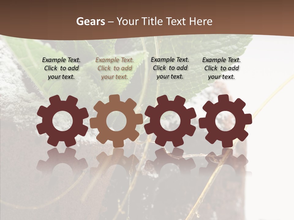 Leave Treat Dish PowerPoint Template