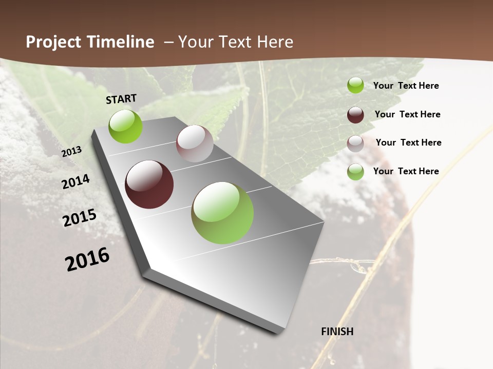 Leave Treat Dish PowerPoint Template