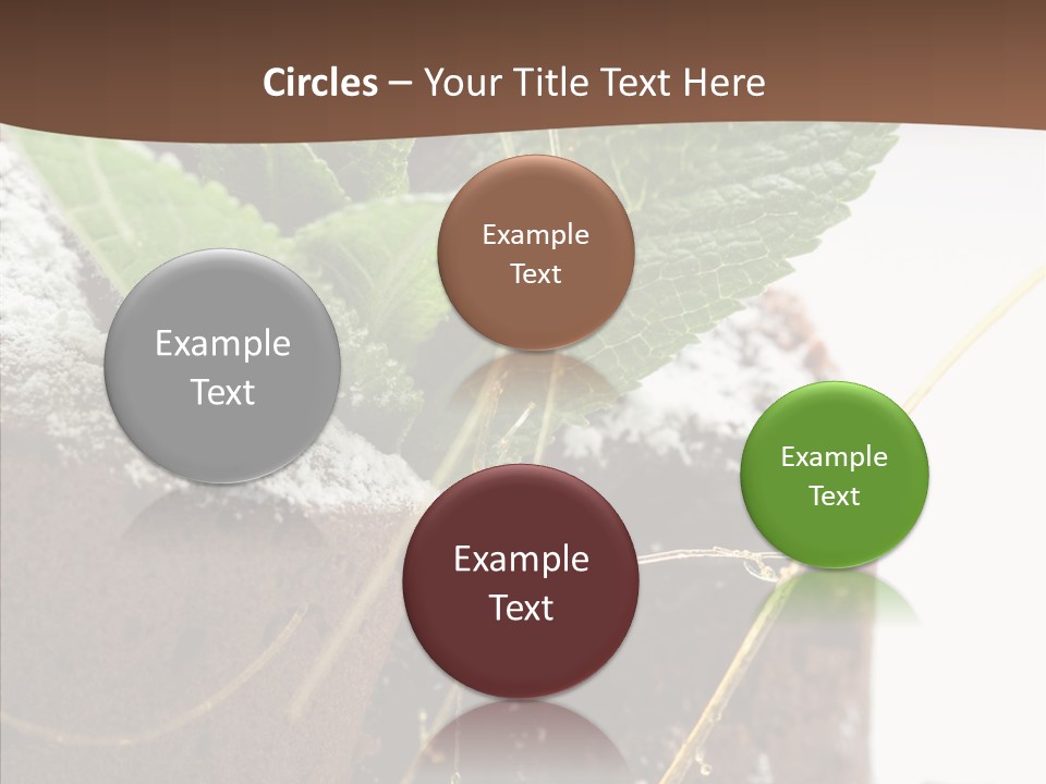 Leave Treat Dish PowerPoint Template