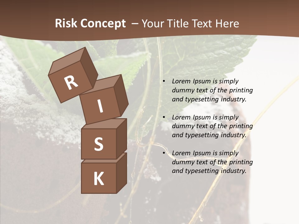 Leave Treat Dish PowerPoint Template