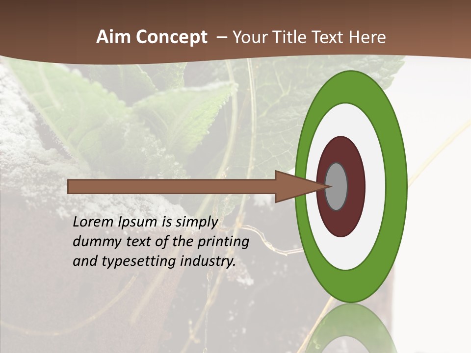 Leave Treat Dish PowerPoint Template