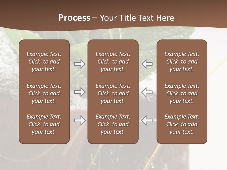 Leave Treat Dish PowerPoint Template