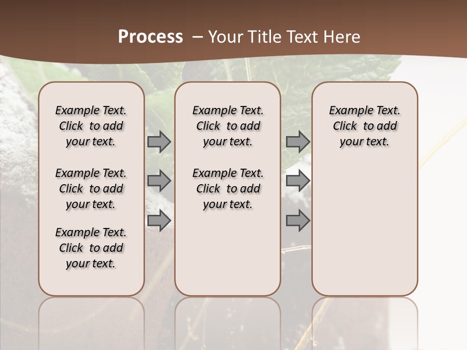 Leave Treat Dish PowerPoint Template