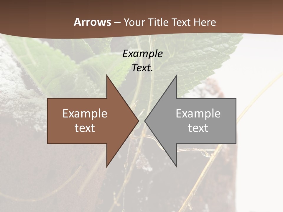 Leave Treat Dish PowerPoint Template
