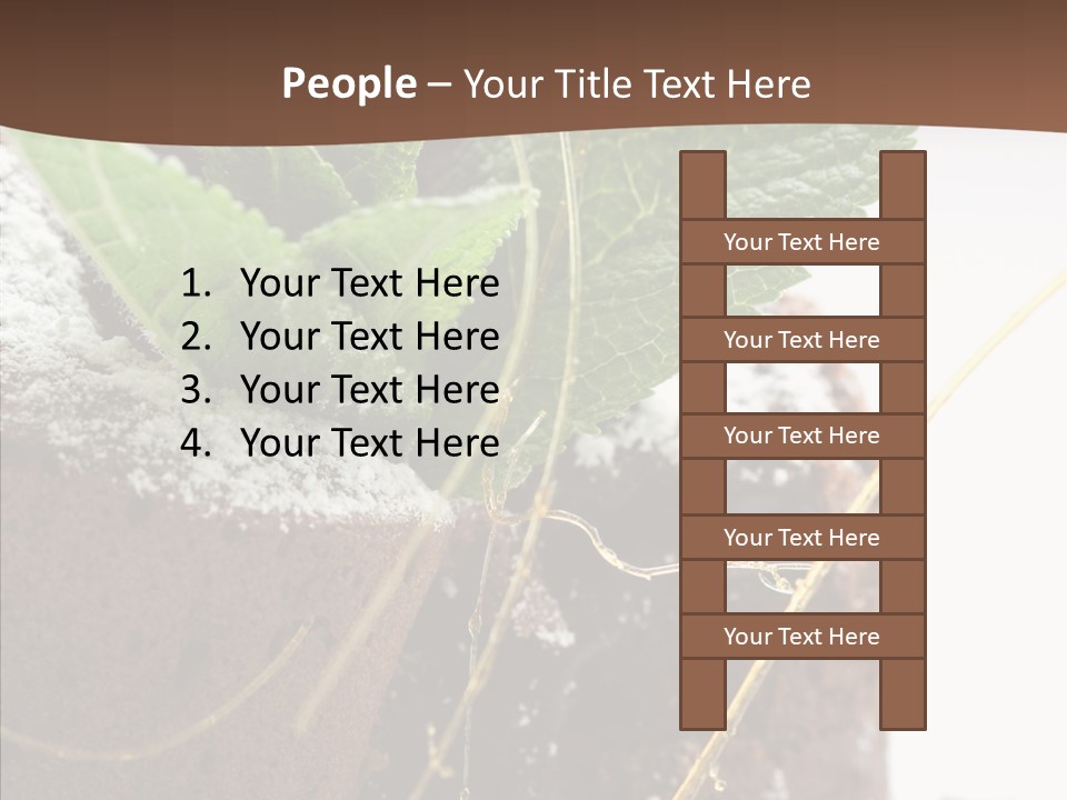 Leave Treat Dish PowerPoint Template