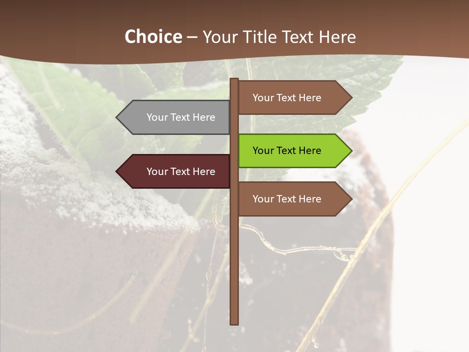 Leave Treat Dish PowerPoint Template
