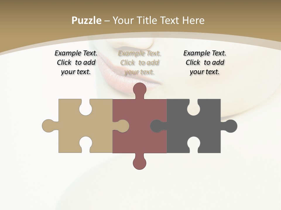 Cool Looking Eyes PowerPoint Template