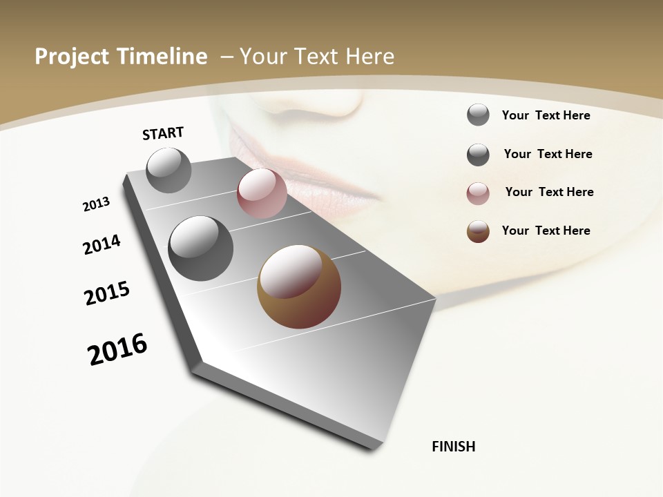 Cool Looking Eyes PowerPoint Template