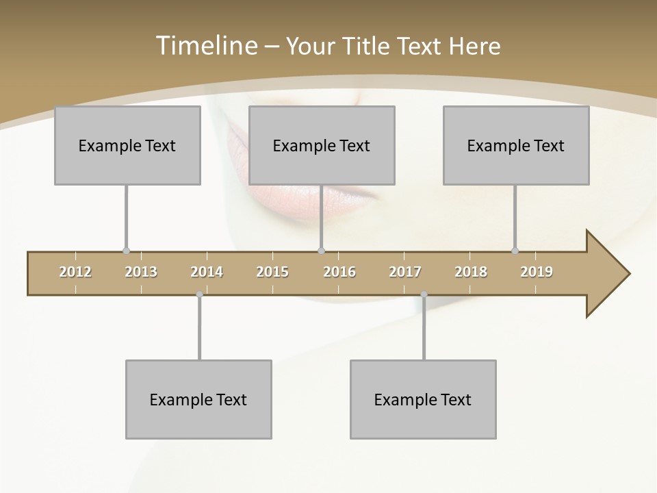 Cool Looking Eyes PowerPoint Template