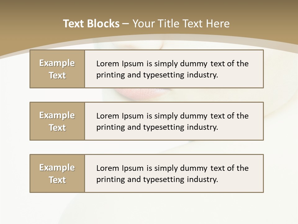 Cool Looking Eyes PowerPoint Template