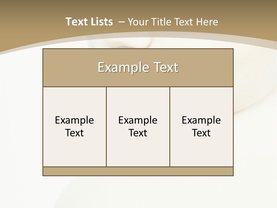Cool Looking Eyes PowerPoint Template