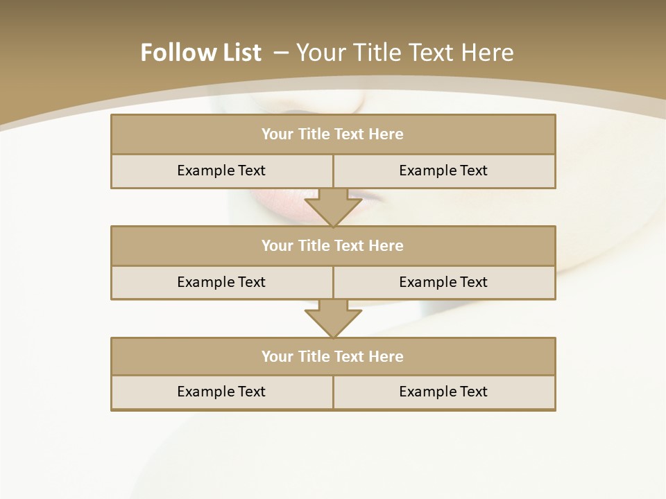 Cool Looking Eyes PowerPoint Template