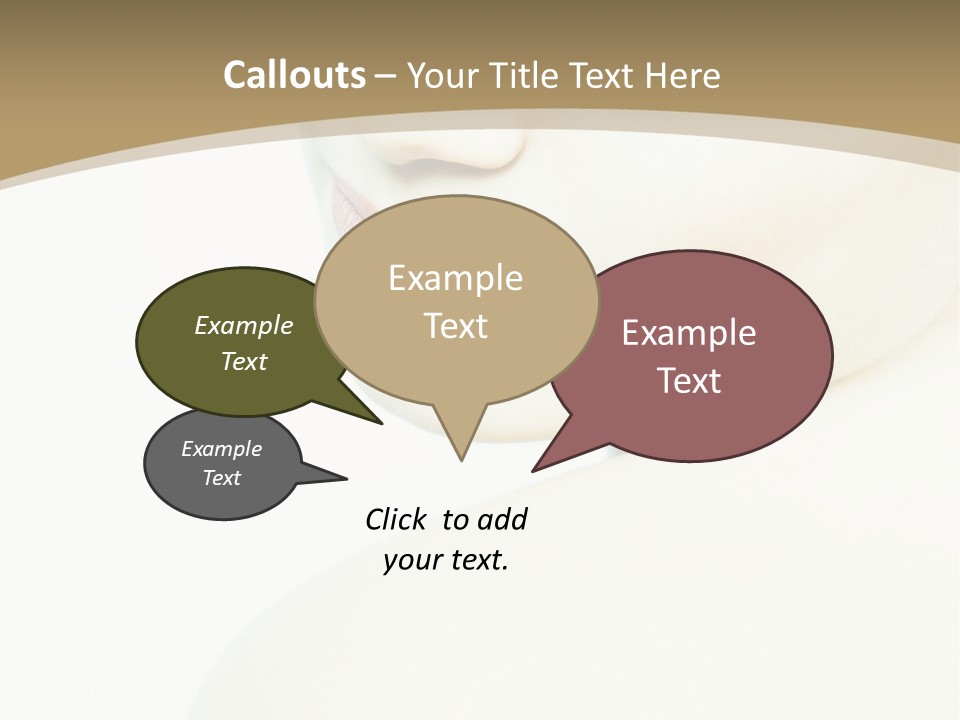 Cool Looking Eyes PowerPoint Template