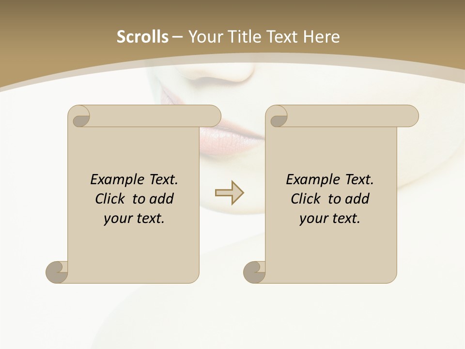 Cool Looking Eyes PowerPoint Template